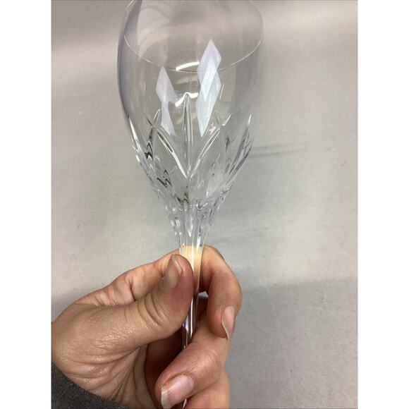 Signed Kate Spade Crystal Wine Glass - 8.75”H - Picture 7 of 10